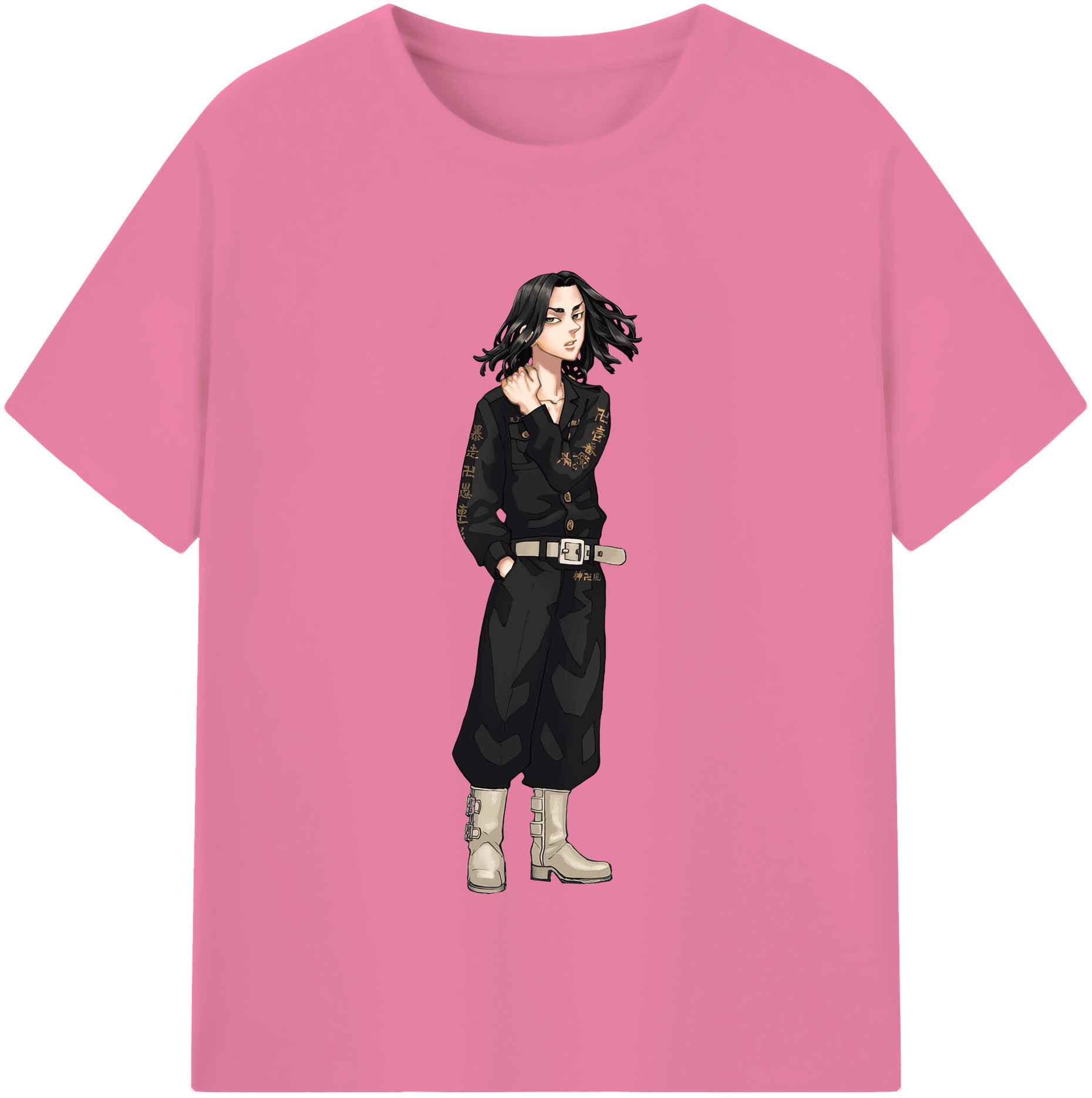 （画像用） 東京リベンジャーズ Tokyo Revengers 綿100％半袖Tシャツ（フロントプリント）